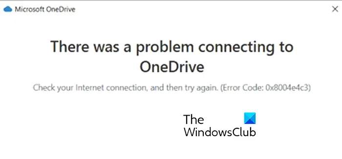 کد خطای OneDrive 0x8004e4c3 را برطرف کنید