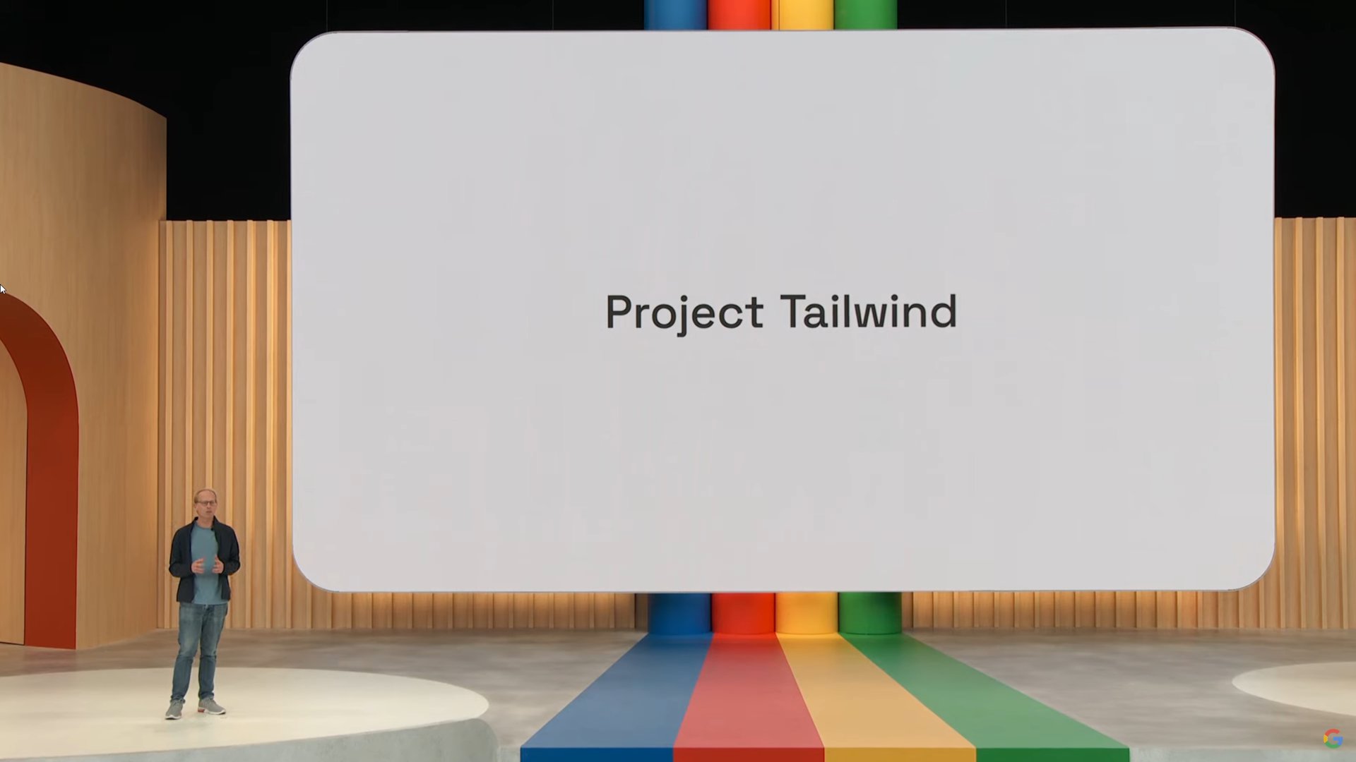 پروژه Google IO 2023 tailwind