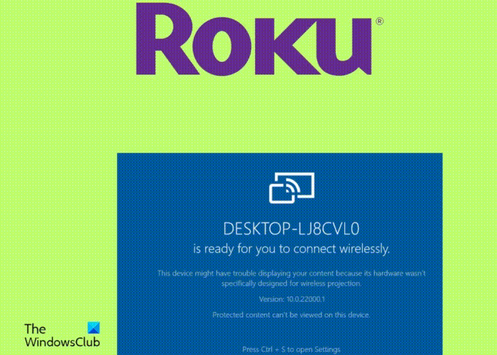 نحوه ارسال به Roku از رایانه شخصی در ویندوز 11