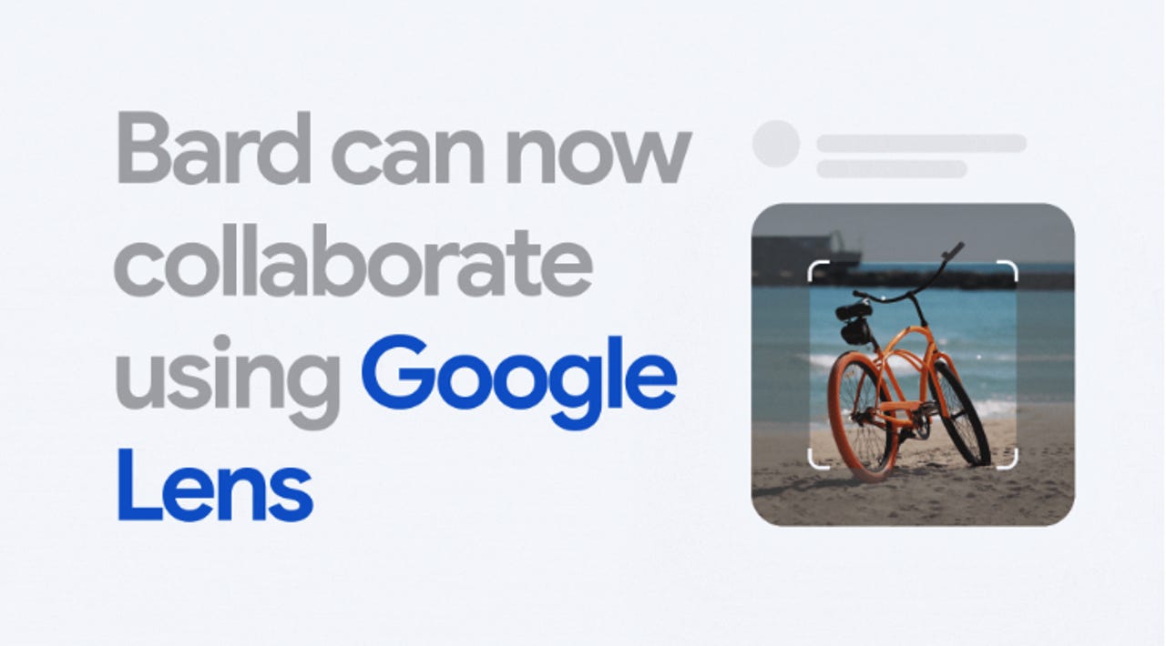 Google Bard با استفاده از به‌روزرسانی Google Lens