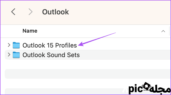 outlook 15 profiles mac