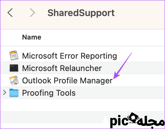 Outlook Profile Manager Finder apps mac