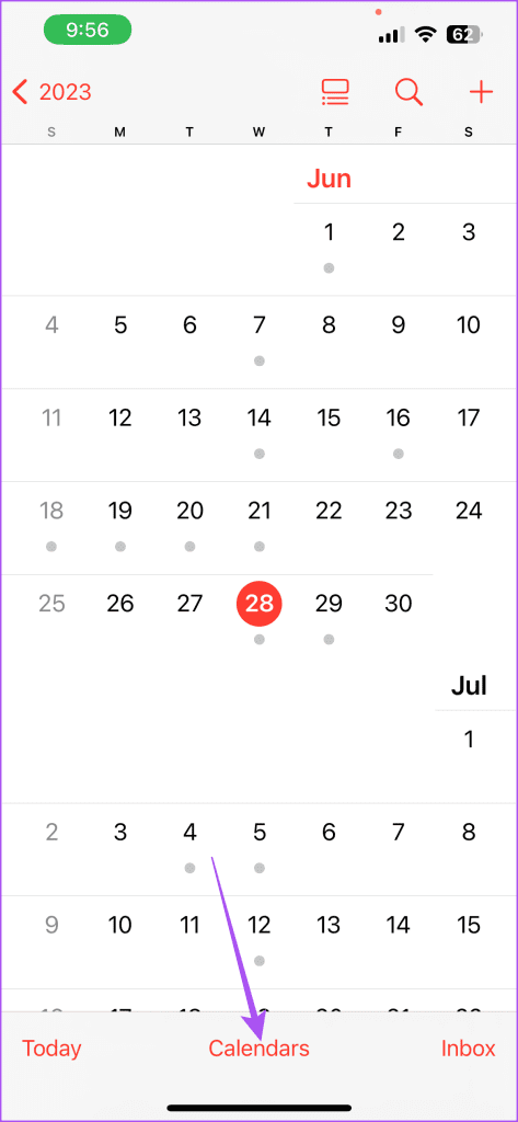 calendars calendar app iphone