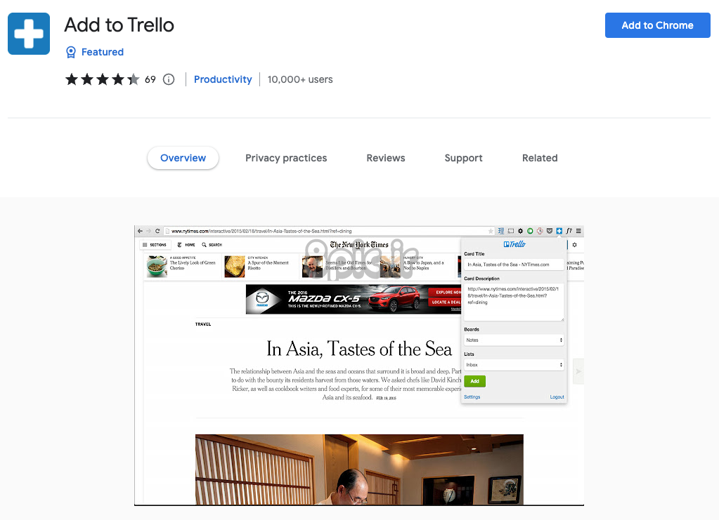 بهترین افزونه‌های Chrome برای بهره‌وری: به Trello اضافه کنید