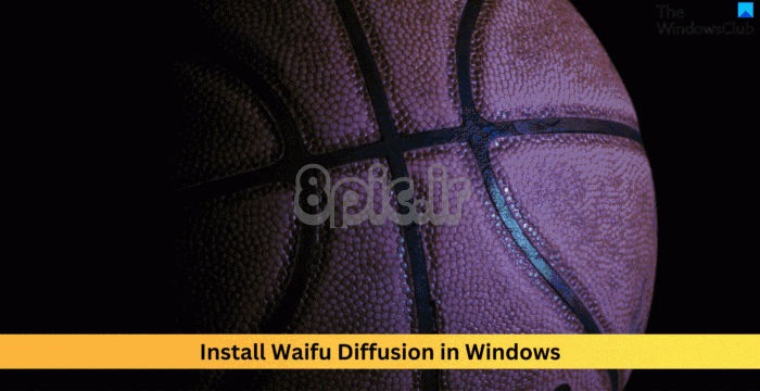 Waifu Diffusion را در ویندوز نصب کنید