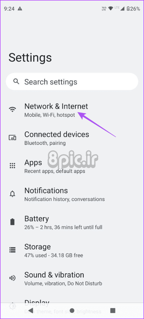 network and internet settings android 3