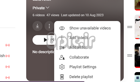 showing unavailable videos in playlist