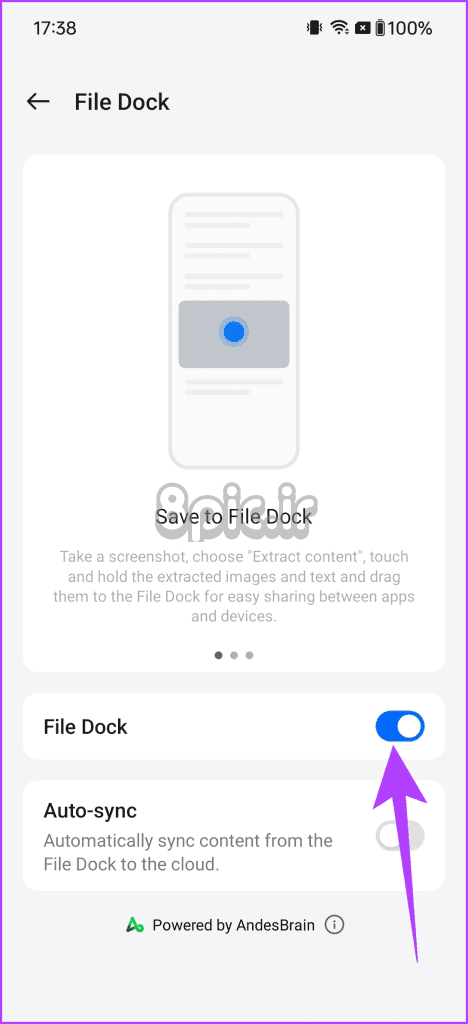 10.3 OnePlus همچنین ویژگی File Dock را به Smart Sidebar اضافه کرد