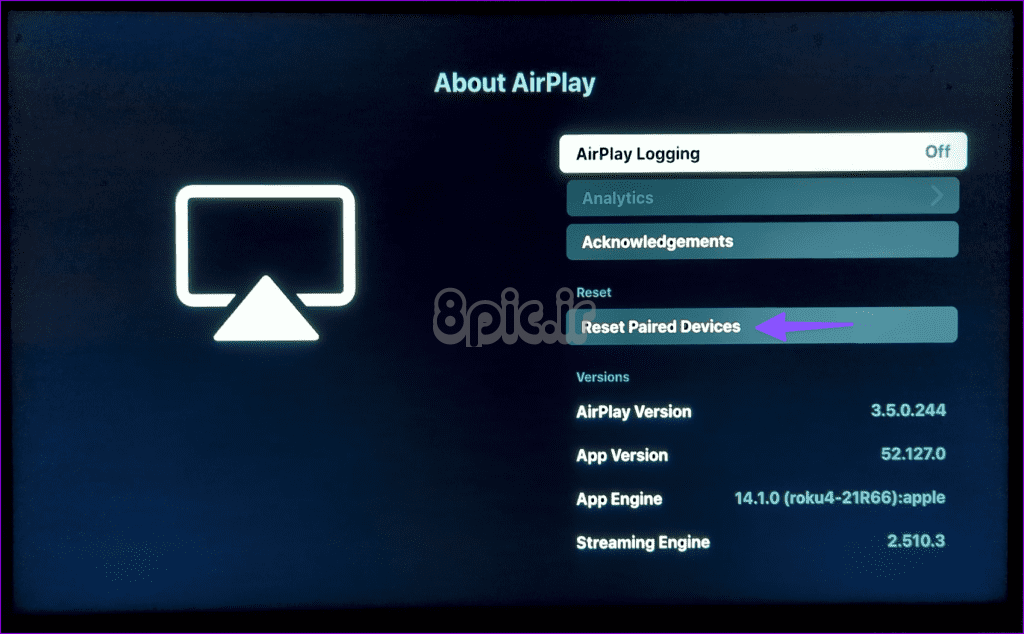 AirPlay روی Roku 2 کار نمی کند