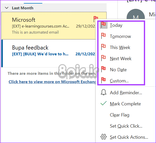 نحوه ایجاد وظایف در Microsoft Outlook 3