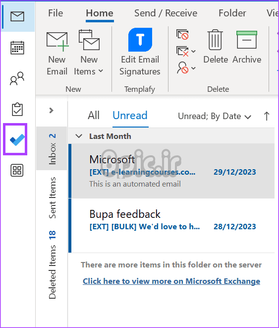 نحوه ایجاد وظایف در Microsoft Outlook 11