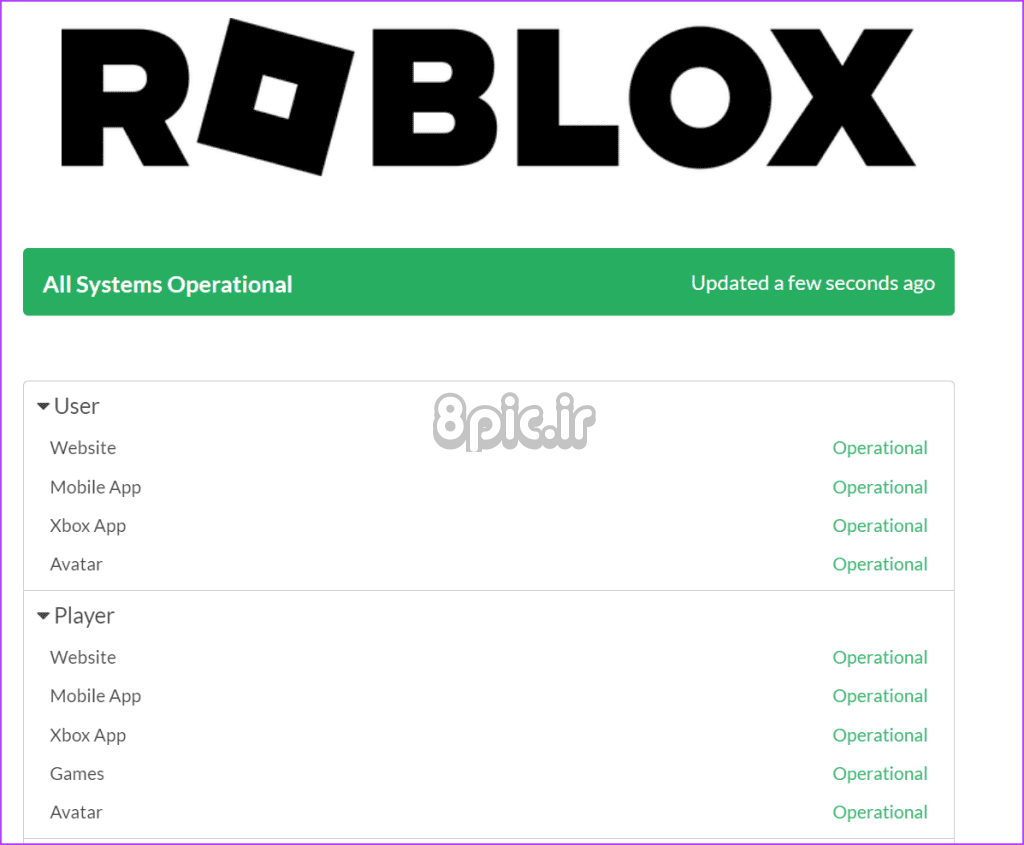 وضعیت سرورهای Roblox را بررسی کنید