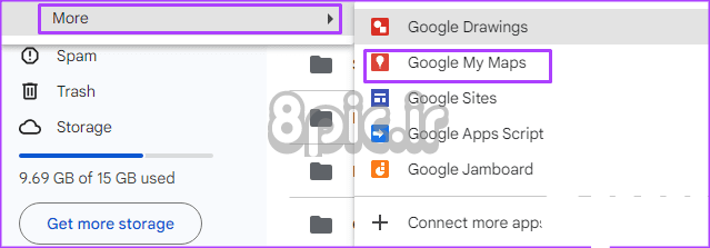 نحوه ایجاد و مدیریت نقشه ها در گوگل درایو 3