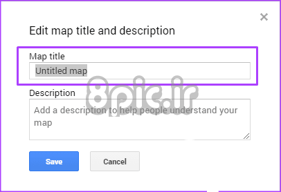 نحوه ایجاد و مدیریت نقشه ها در گوگل درایو 5