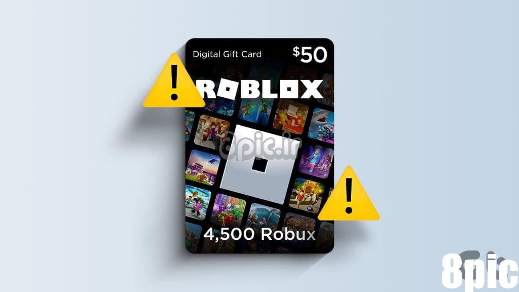 راه های برتر برای رفع کار نکردن کارت هدیه Roblox