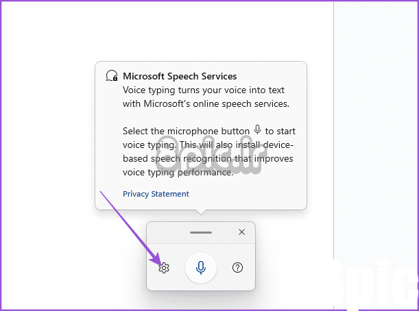 تنظیمات سرویس گفتار مایکروسافت ویندوز 11